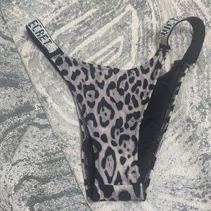 PINK Victoria's Secret Leopard Print Bikini Bottom